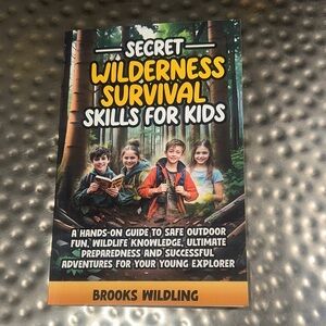 Secret Wilderness Survival Skills for Kids Book